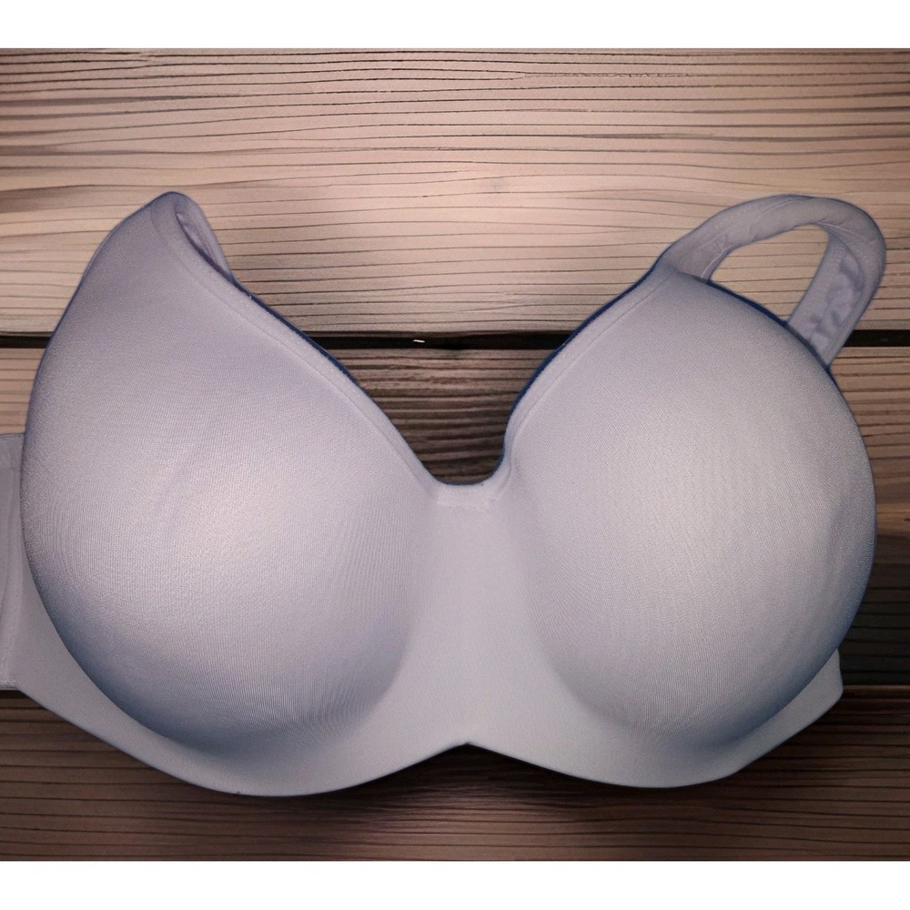 40D 5590-28 White‎ LAURA ASHLEY  WOMENS Underwire Bra Full Coverage EUC